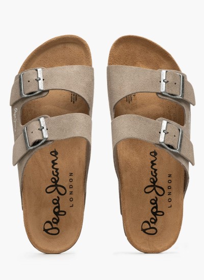 Γυναικείες Ζώνες Flora Μαύρο Δέρμα Pepe Jeans