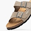 Men Flip Flops & Sandals Bio.Suede Grey Buckskin Pepe Jeans