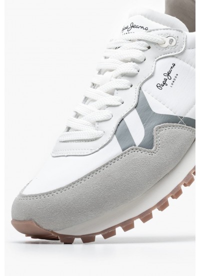 Ανδρικά Παπούτσια Casual Eaton.Street Μαύρο ECOleather Pepe Jeans