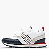 Kids Casual Shoes Dublin.Half White ECOleather-Fabric Pepe Jeans Kids Casual Shoes Dublin.Half White ECOleather-Fabric Pepe Jeans