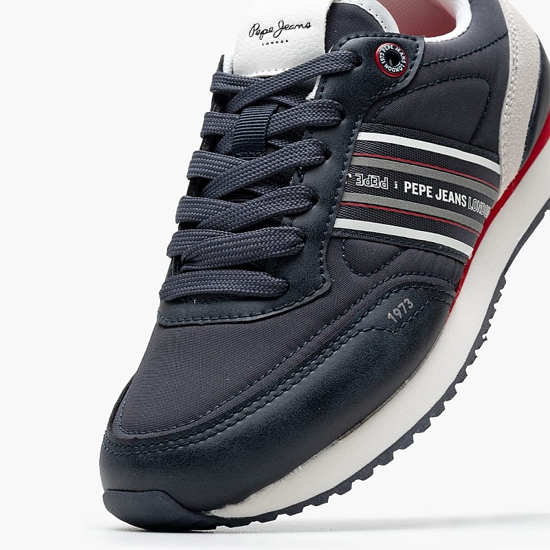 Παιδικά Παπούτσια Casual Dublin.Hlf Μπλε ECOleather-Ύφασμα Pepe Jeans