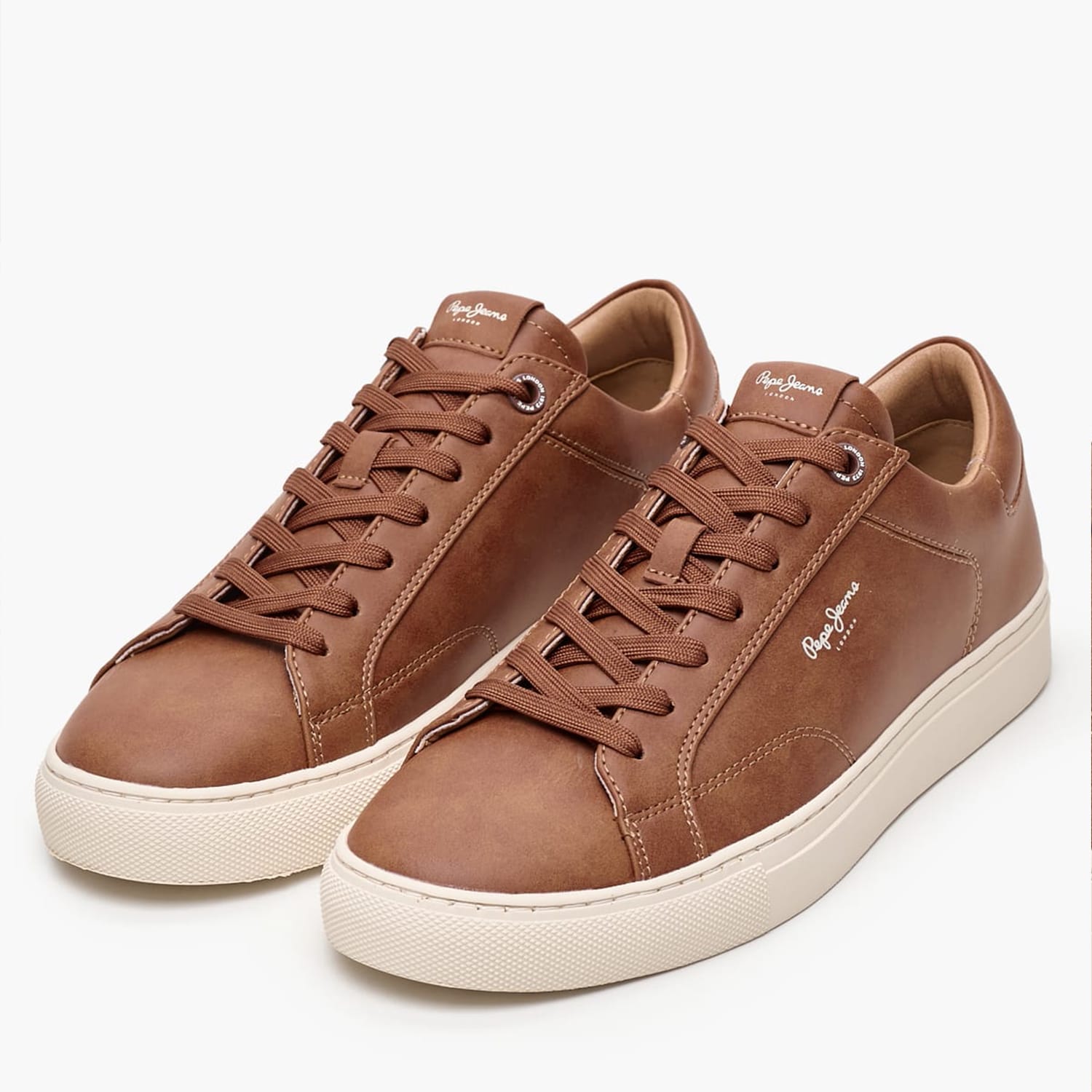 Ανδρικά Παπούτσια Casual Joe.Basic Ταμπά ECOleather Pepe Jeans Ανδρικά Παπούτσια Casual Joe.Basic Ταμπά ECOleather Pepe Jeans