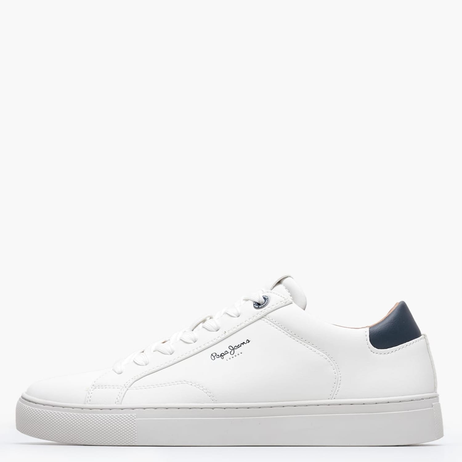 Ανδρικά Παπούτσια Casual Joy.Basic Άσπρο ECOleather Pepe Jeans