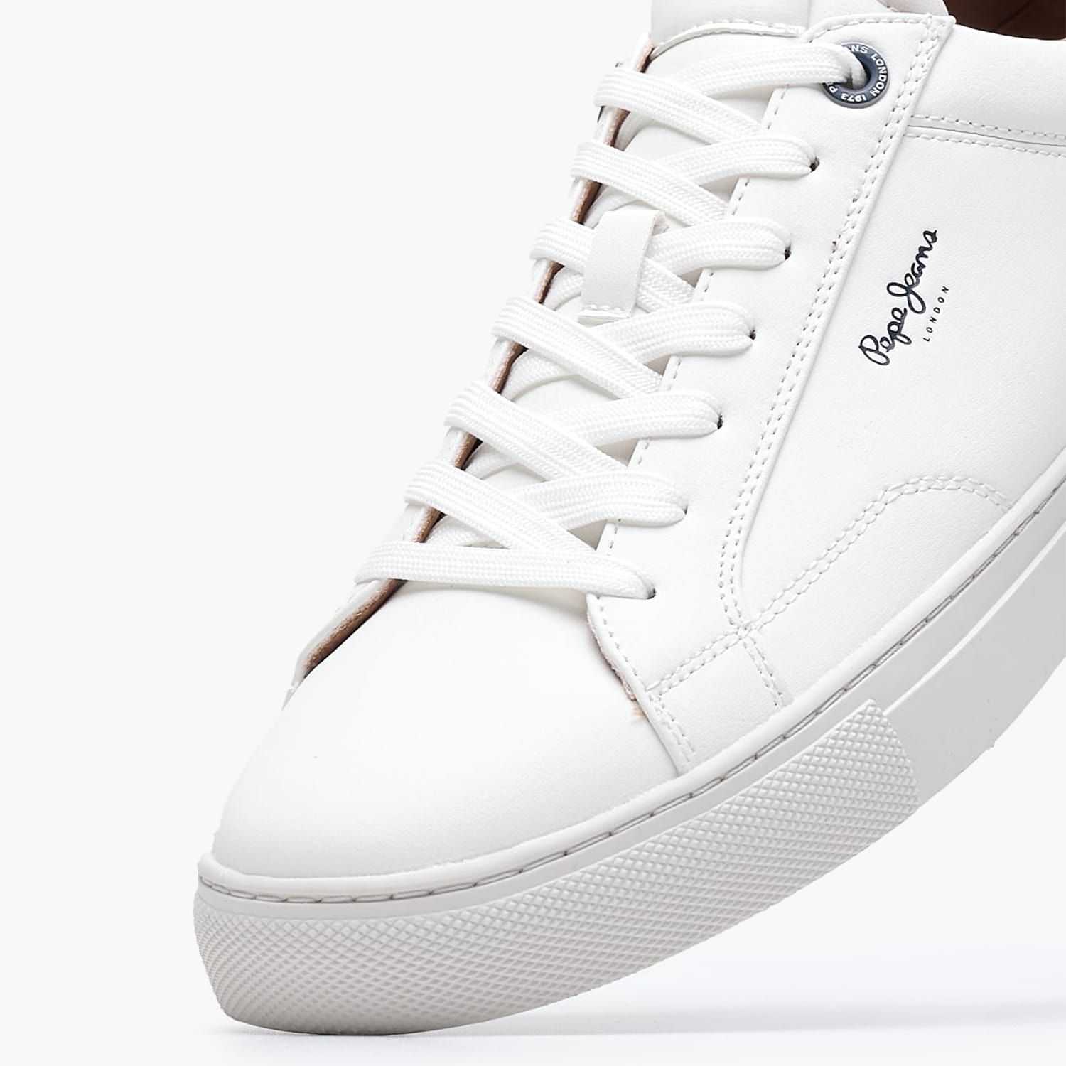 Ανδρικά Παπούτσια Casual Joy.Basic Άσπρο ECOleather Pepe Jeans