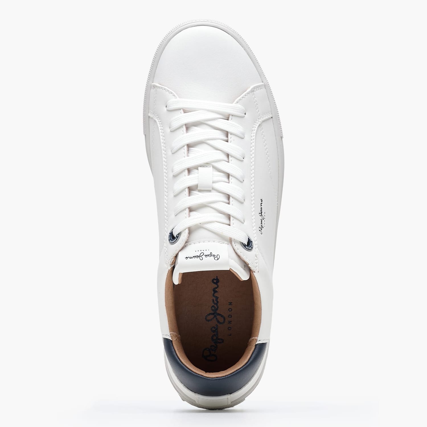 Ανδρικά Παπούτσια Casual Joy.Basic Άσπρο ECOleather Pepe Jeans