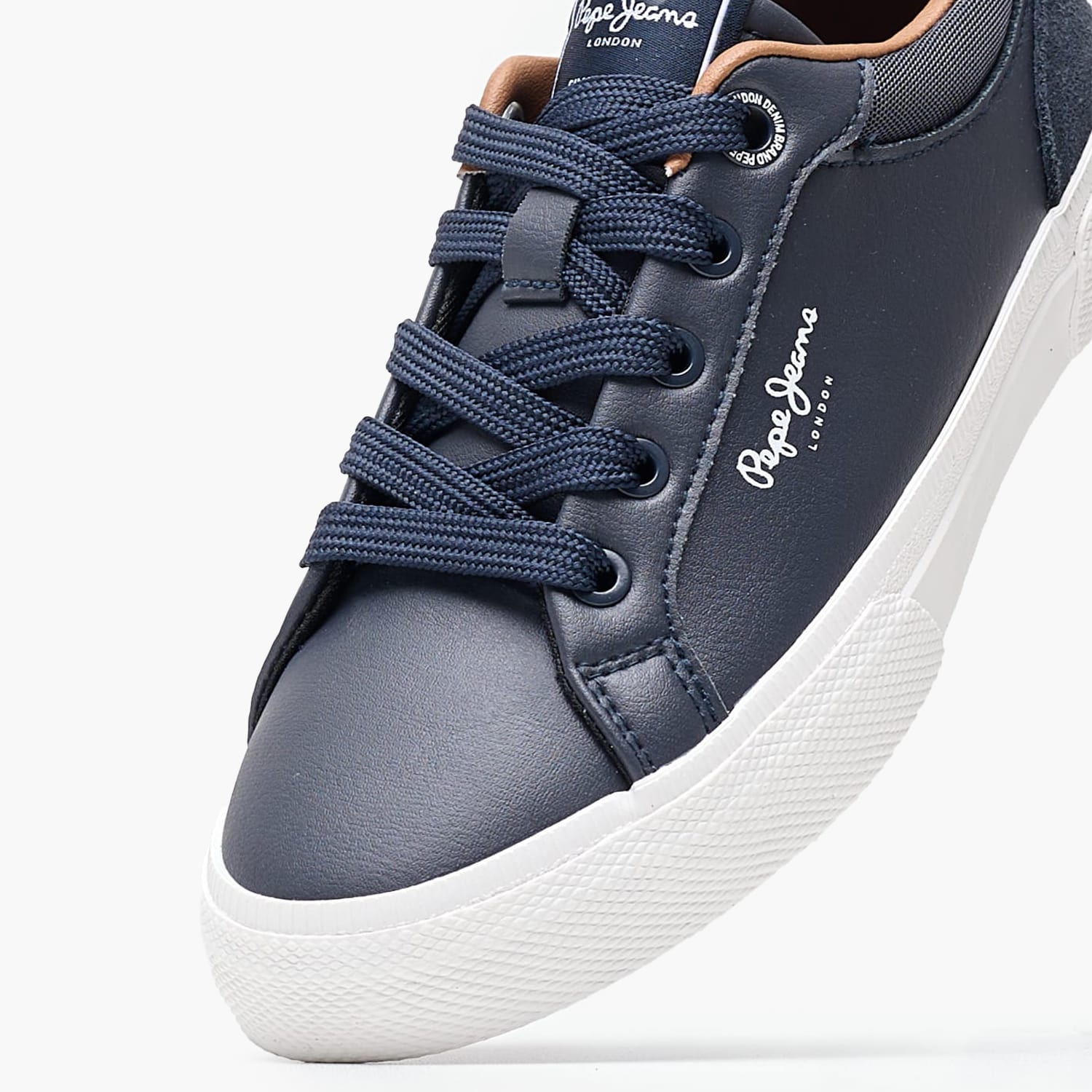 Παιδικά Παπούτσια Casual Kenton.Court.Boy Μπλε ECOleather Pepe Jeans