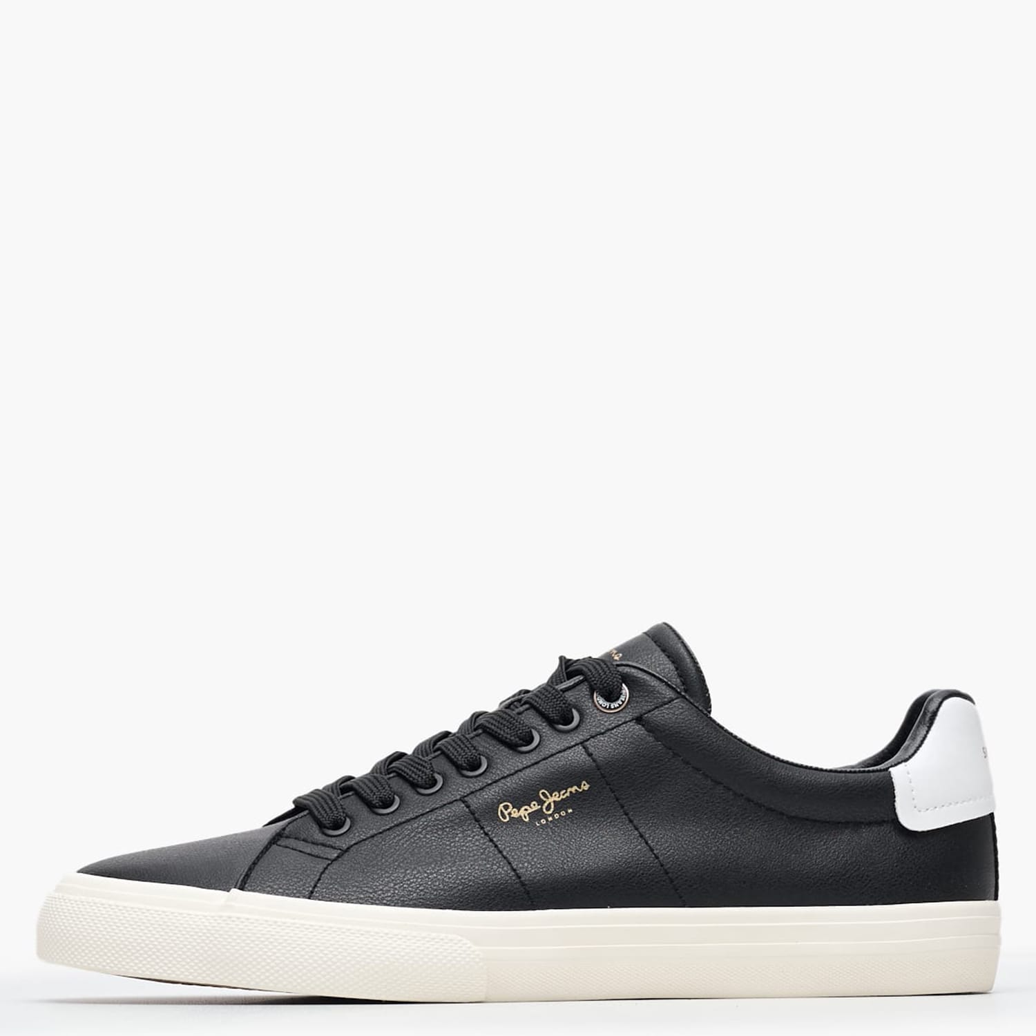 Ανδρικά Παπούτσια Casual Kenton.Fr Μαύρο ECOleather Pepe Jeans
