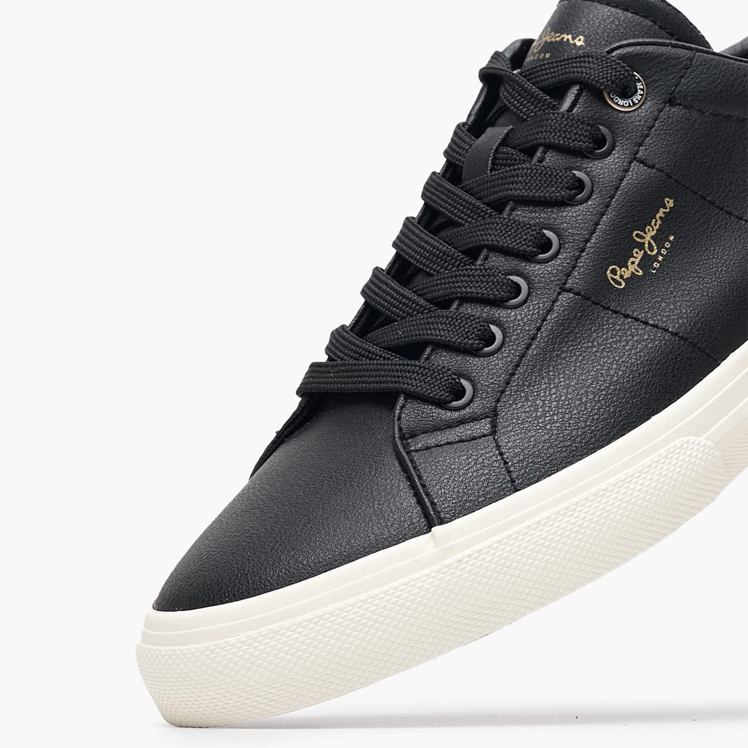 Ανδρικά Παπούτσια Casual Kenton.Fr Μαύρο ECOleather Pepe Jeans