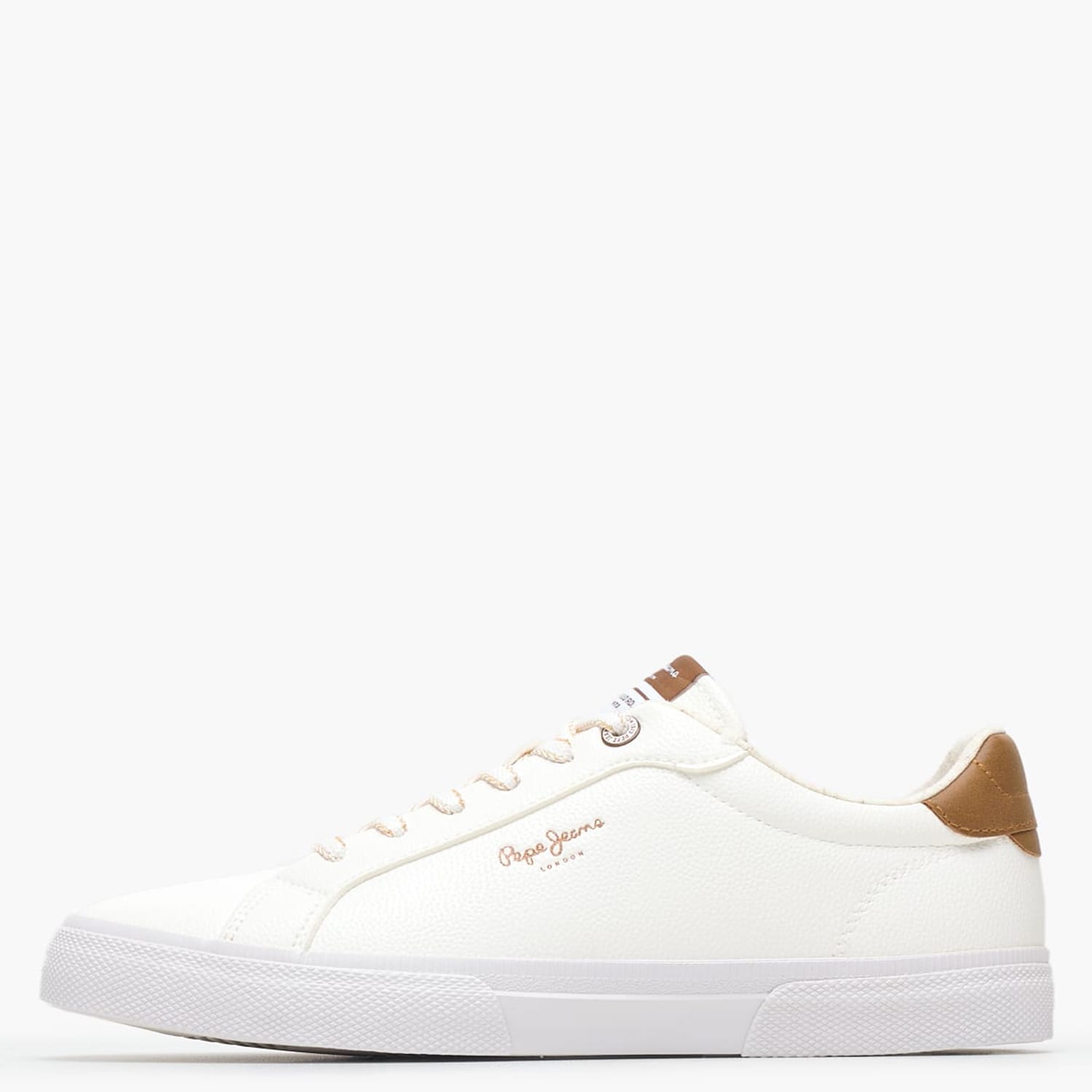 Γυναικεία Παπούτσια Casual Kenton.Max Άσπρο ECOleather Pepe Jeans