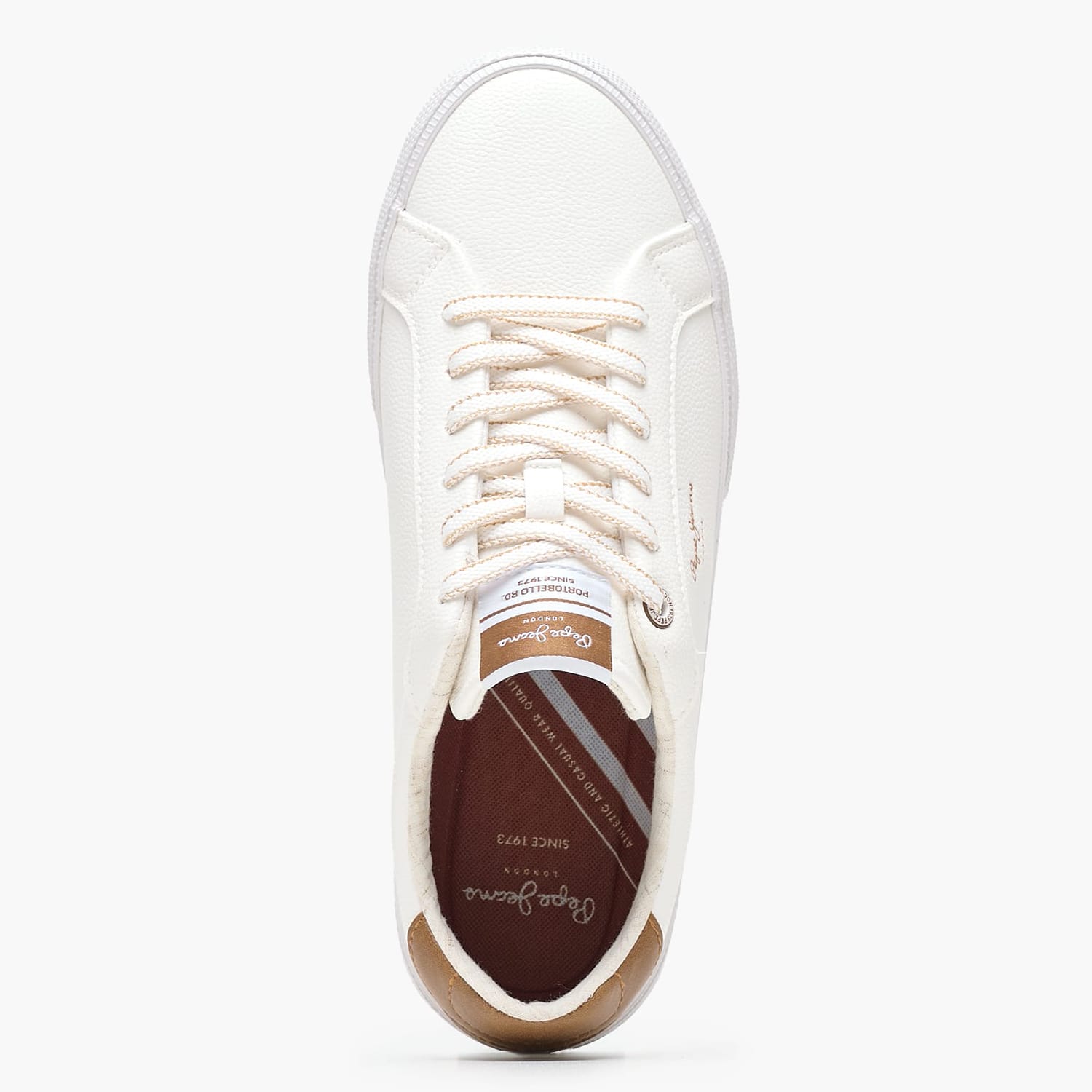 Women Casual Shoes Kenton.Max White ECOleather Pepe Jeans Women Casual Shoes Kenton.Max White ECOleather Pepe Jeans