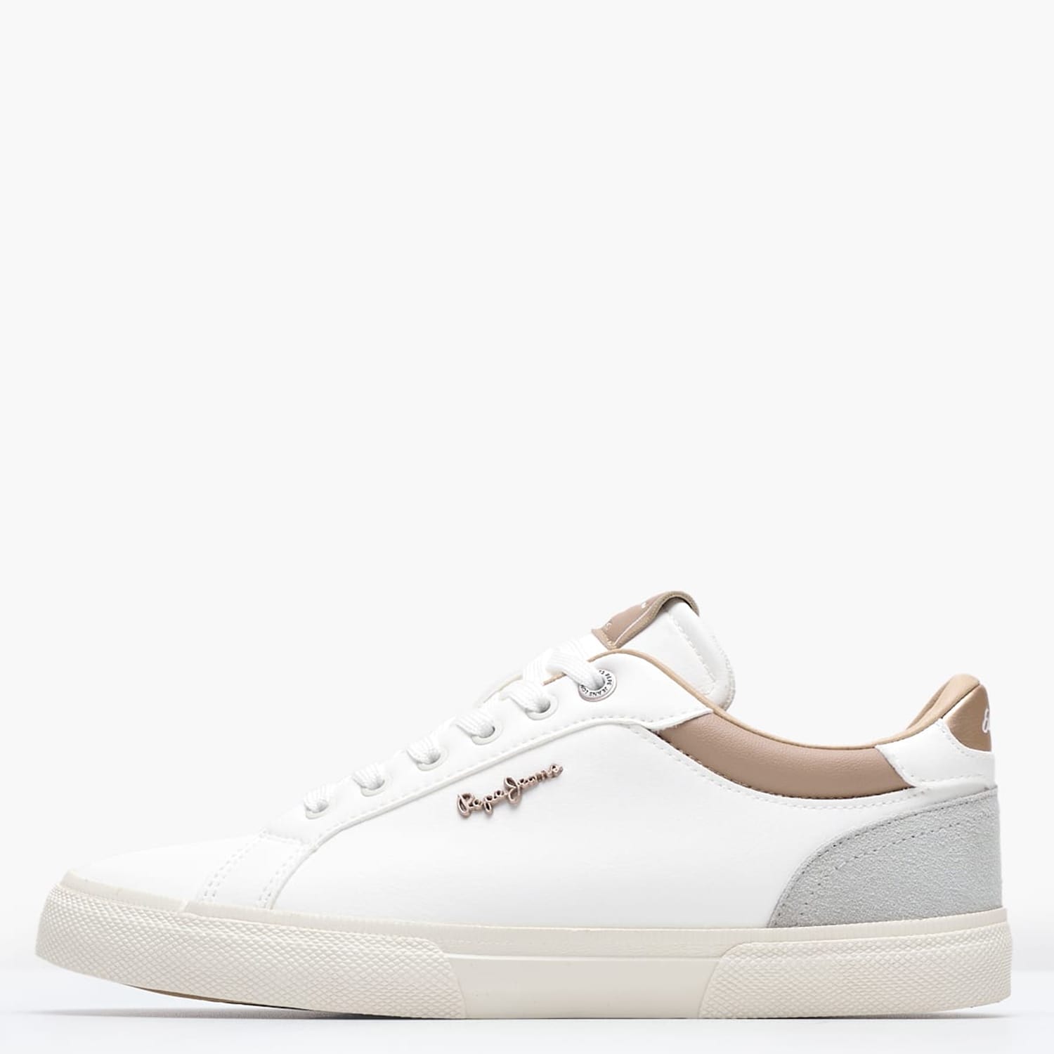 Γυναικεία Παπούτσια Casual Kenton.W Μπεζ ECOleather Pepe Jeans
