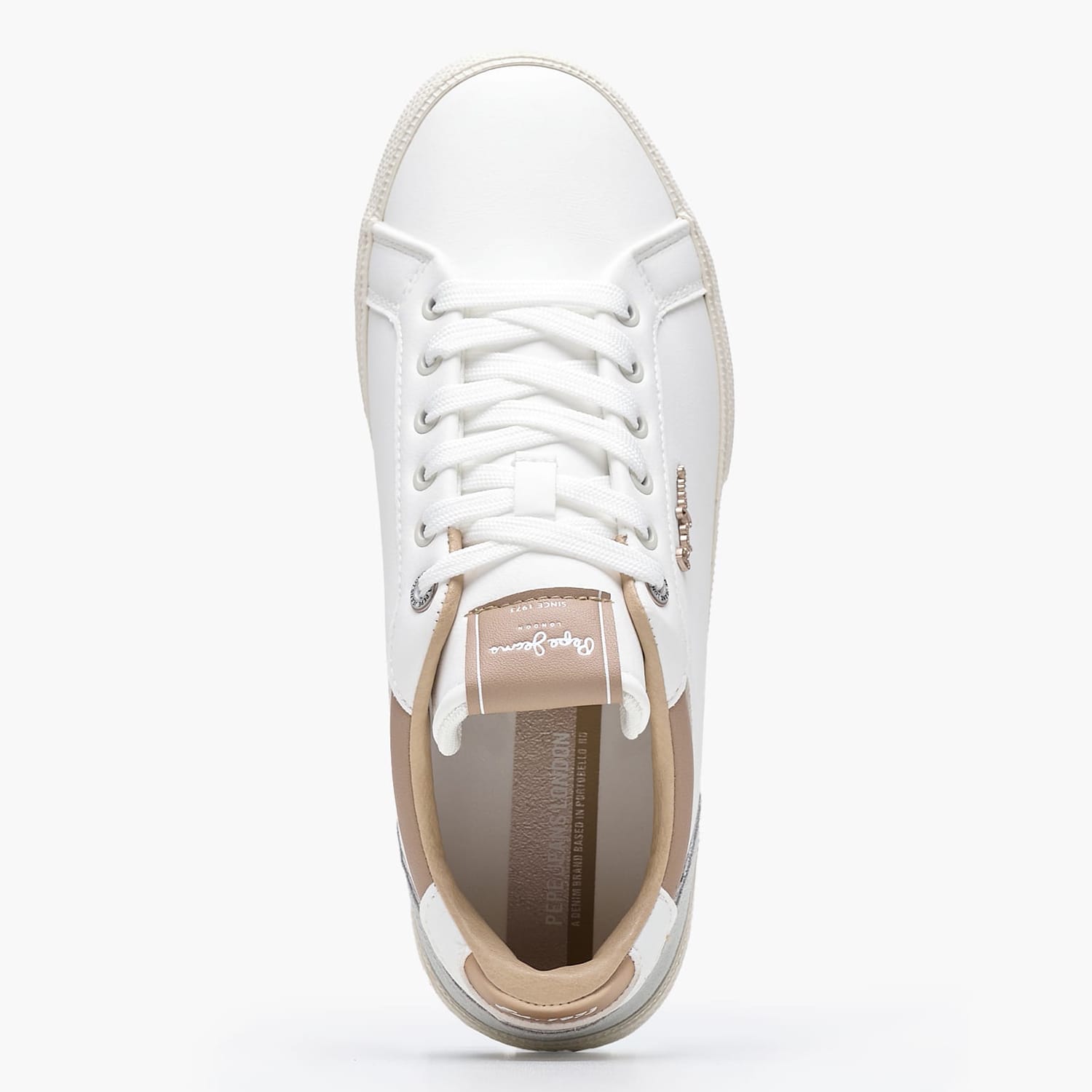 Γυναικεία Παπούτσια Casual Kenton.W Μπεζ ECOleather Pepe Jeans Γυναικεία Παπούτσια Casual Kenton.W Μπεζ ECOleather Pepe Jeans