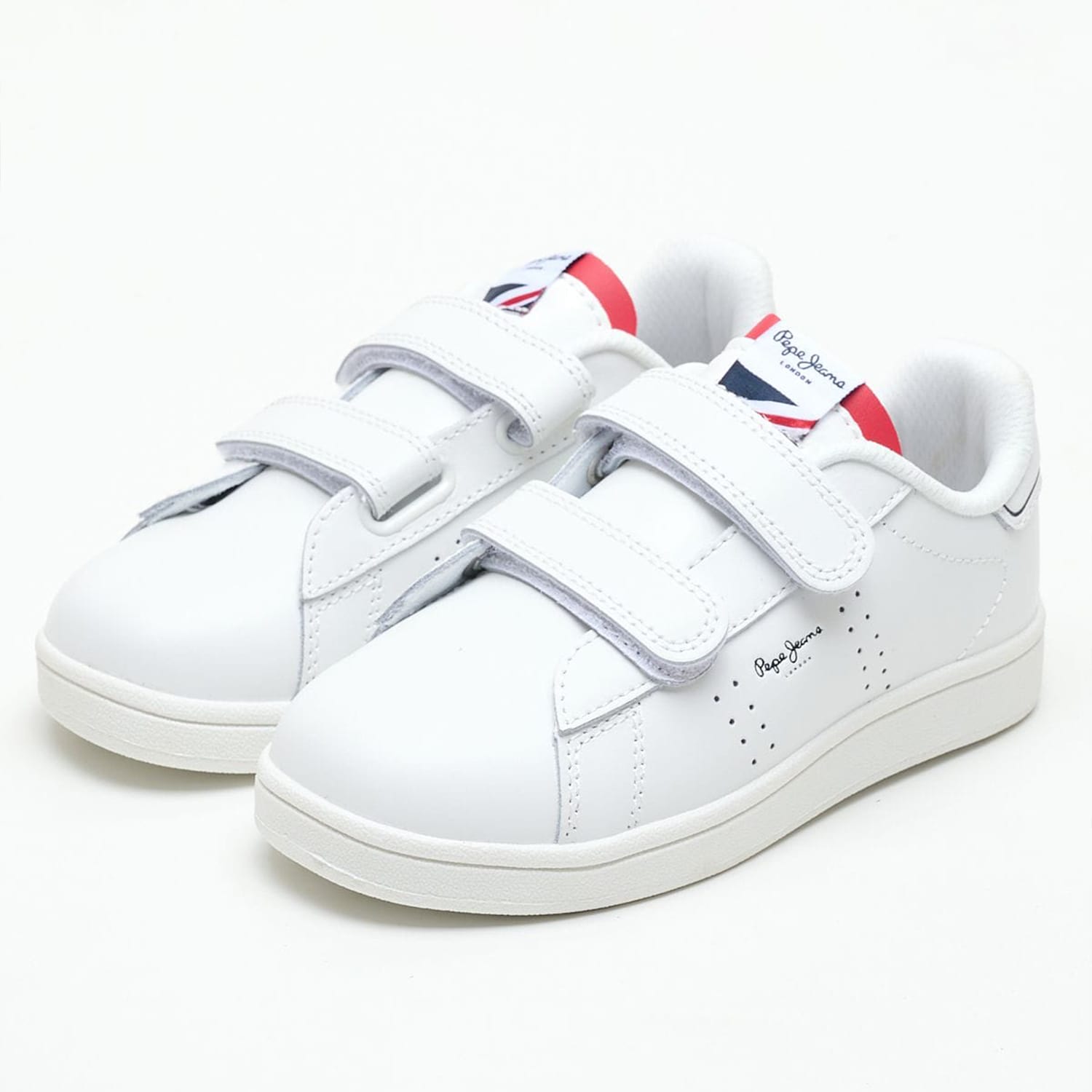 Παιδικά Παπούτσια Casual Player.Bk Άσπρο Δέρμα Pepe Jeans Παιδικά Παπούτσια Casual Player.Bk Άσπρο Δέρμα Pepe Jeans