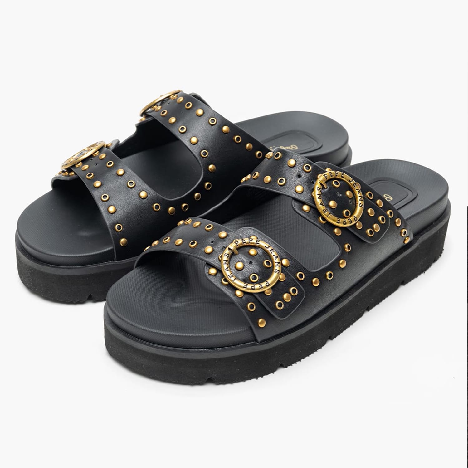 Γυναικεία Flats Pola.Buckle Μαύρο ECOleather Pepe Jeans Γυναικεία Flats Pola.Buckle Μαύρο ECOleather Pepe Jeans