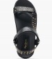 Γυναικεία Flats Pola.Metal Μαύρο ECOleather Pepe Jeans