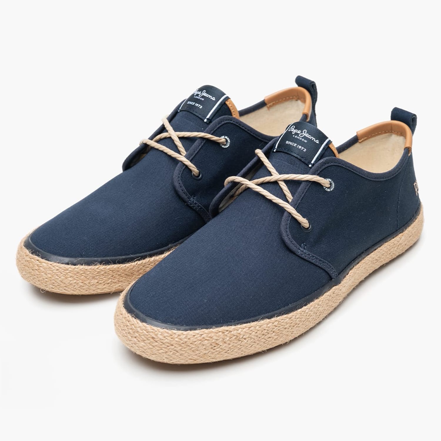Men Casual Shoes Port.Tourists Blue Fabric Pepe Jeans Men Casual Shoes Port.Tourists Blue Fabric Pepe Jeans
