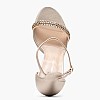 Women Sandals 1008B117 Platinum Leather Mourtzi Women Sandals 1008B117 Platinum Leather Mourtzi