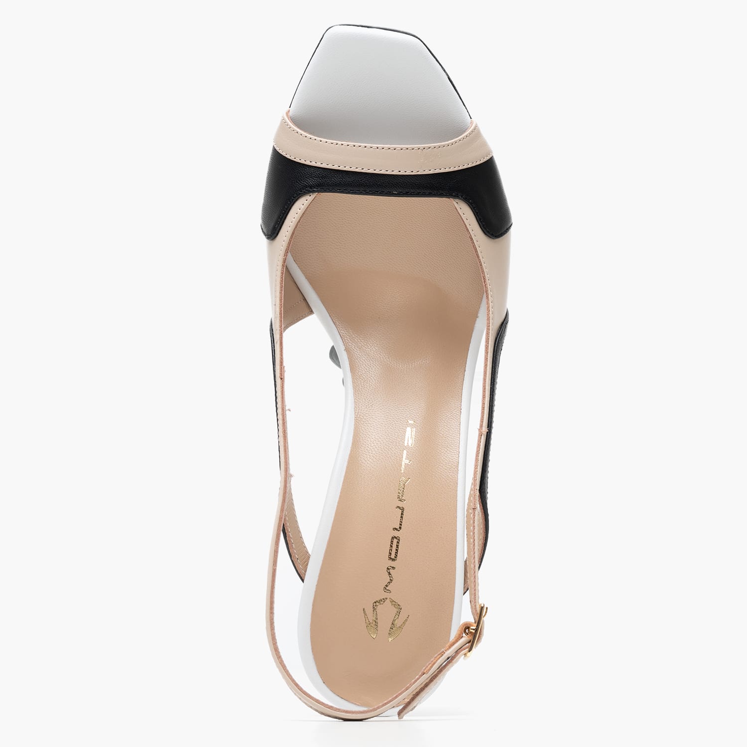 Women Sandals 1008E38 Beige Leather Mourtzi Women Sandals 1008E38 Beige Leather Mourtzi