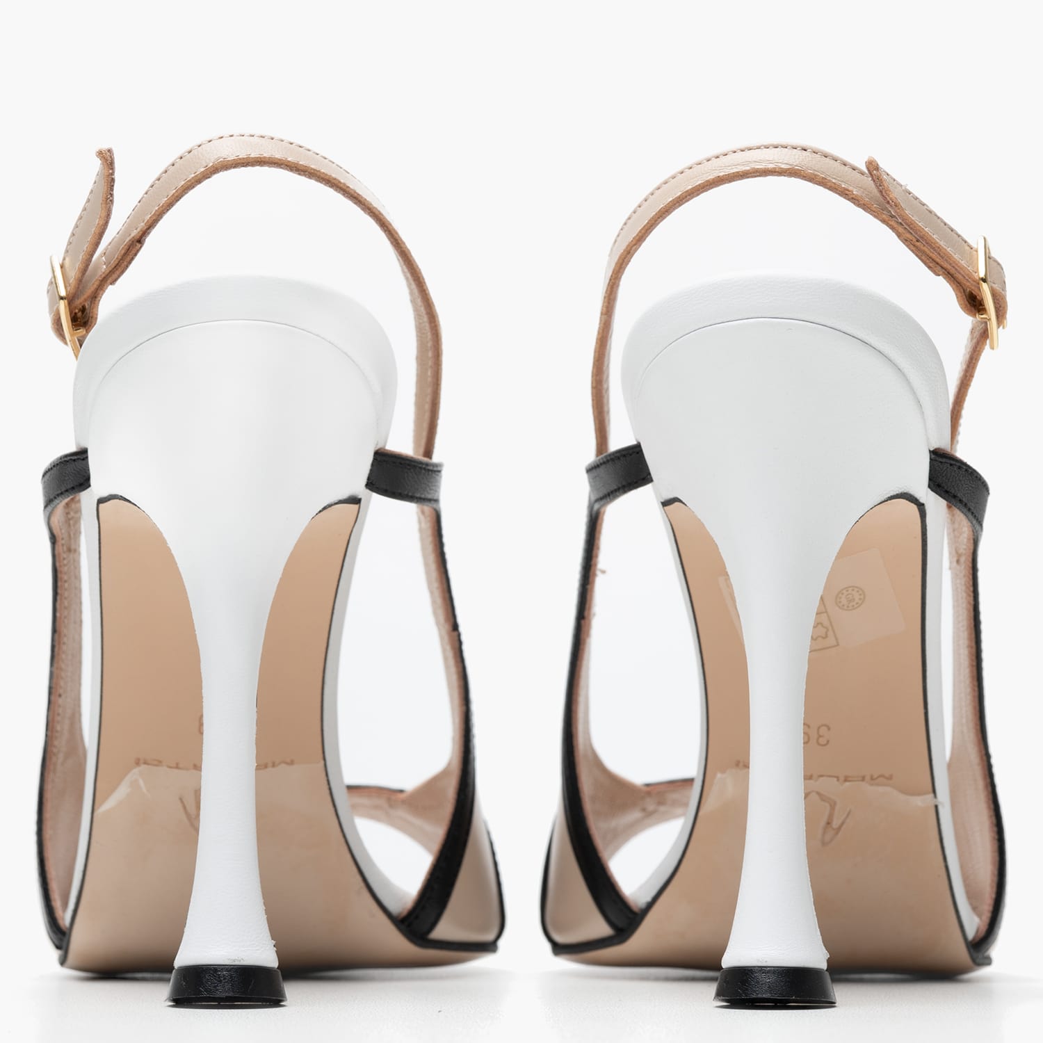 Women Sandals 1008E38 Beige Leather Mourtzi Women Sandals 1008E38 Beige Leather Mourtzi