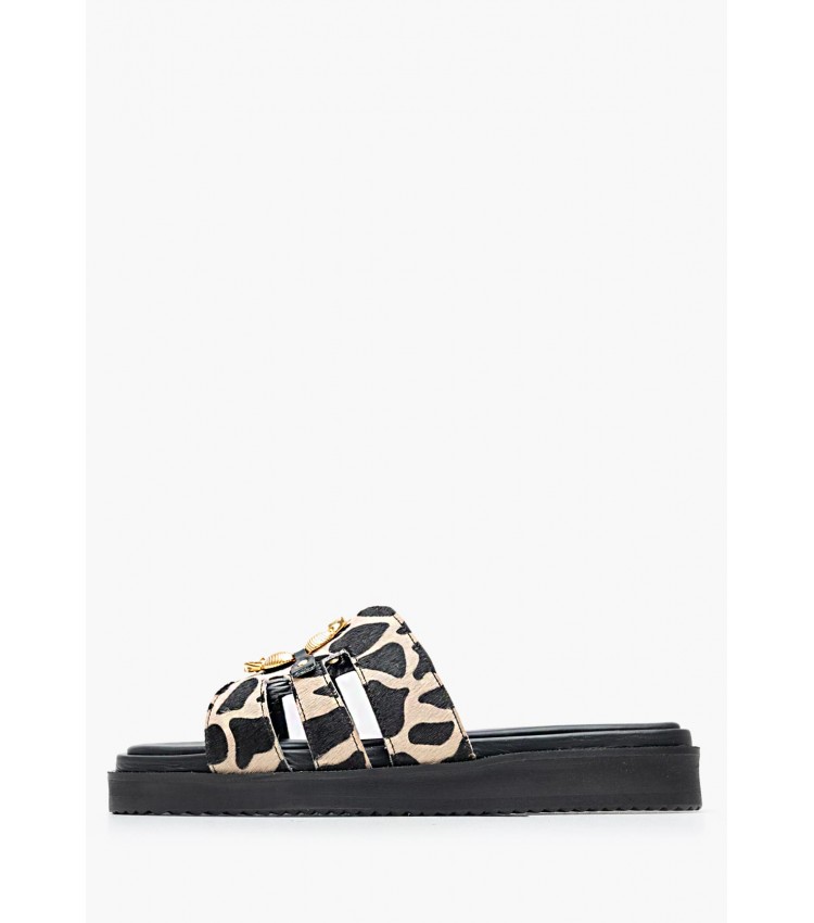 Women Flats 12304.Pn Leopard Pony Mourtzi Women Flats 12304.Pn Leopard Pony Mourtzi