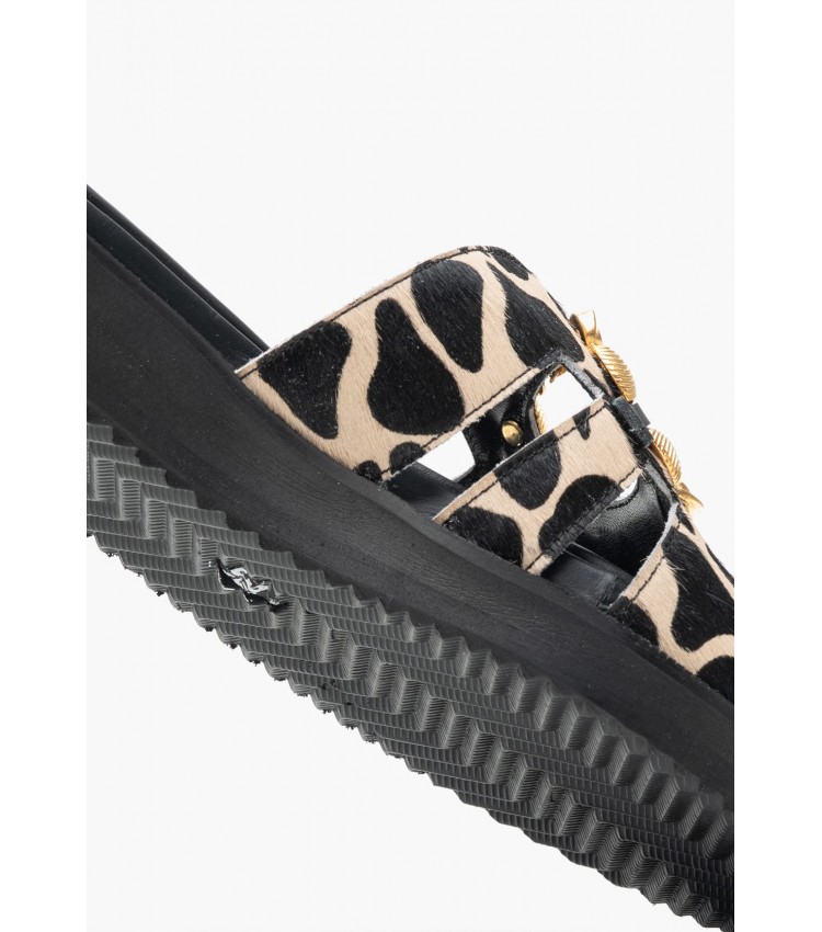 Women Flats 12304.Pn Leopard Pony Mourtzi Women Flats 12304.Pn Leopard Pony Mourtzi