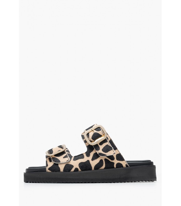 Γυναικεία Flats 12305.Pn Leopard Pony Mourtzi Γυναικεία Flats 12305.Pn Leopard Pony Mourtzi