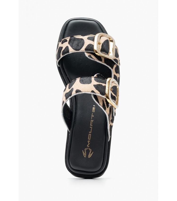 Γυναικεία Flats 12305.Pn Leopard Pony Mourtzi Γυναικεία Flats 12305.Pn Leopard Pony Mourtzi