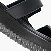 Γυναικεία Flats 12305 Μαύρο Δέρμα Mourtzi