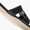 Women Flats 16203 Black Leather Mourtzi Women Flats 16203 Black Leather Mourtzi