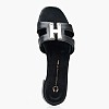 Women Flats 16203 Black Leather Mourtzi Women Flats 16203 Black Leather Mourtzi