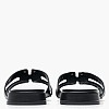 Women Flats 16203 Black Leather Mourtzi Women Flats 16203 Black Leather Mourtzi