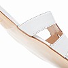 Women Flats 16203 White Leather Mourtzi Women Flats 16203 White Leather Mourtzi