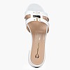 Women Flats 16203 White Leather Mourtzi Women Flats 16203 White Leather Mourtzi