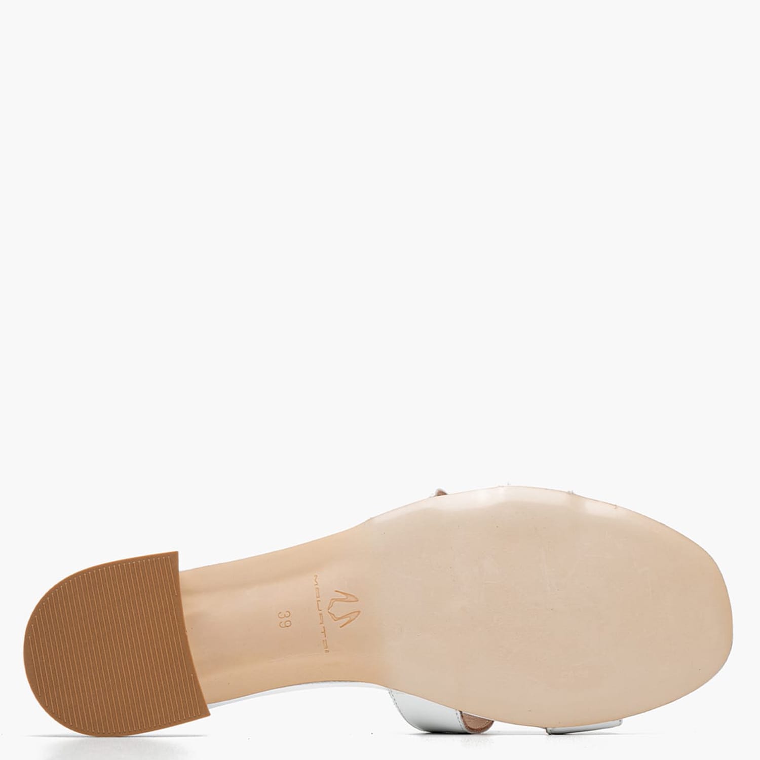 Women Flats 16203 White Leather Mourtzi Women Flats 16203 White Leather Mourtzi