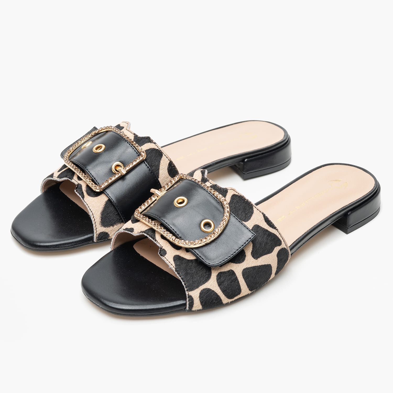 Women Flats 16204.Pn Leopard Pony Mourtzi Women Flats 16204.Pn Leopard Pony Mourtzi