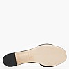 Women Flats 25604 Black Leather Mourtzi