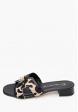 Γυναικεία Flats 256K13 Leopard Pony Mourtzi