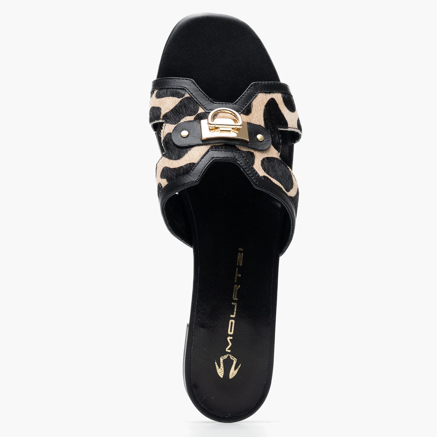 Women Flats 256K13 Leopard Pony Mourtzi Women Flats 256K13 Leopard Pony Mourtzi