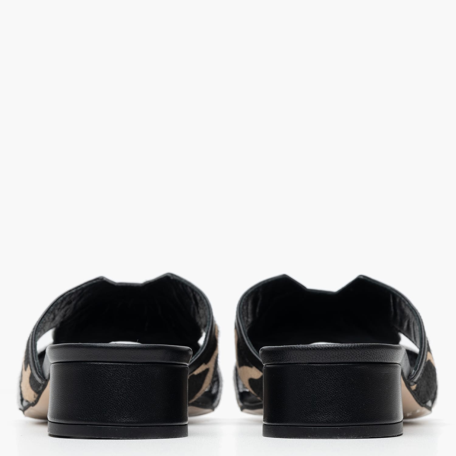 Women Flats 256K13 Leopard Pony Mourtzi Women Flats 256K13 Leopard Pony Mourtzi