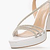 Women Sandals 553F20 White Leather Mourtzi Women Sandals 553F20 White Leather Mourtzi
