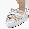 Women Sandals 850F49 White Leather Mourtzi Women Sandals 850F49 White Leather Mourtzi