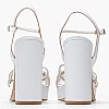 Women Sandals 850F49 White Leather Mourtzi Women Sandals 850F49 White Leather Mourtzi
