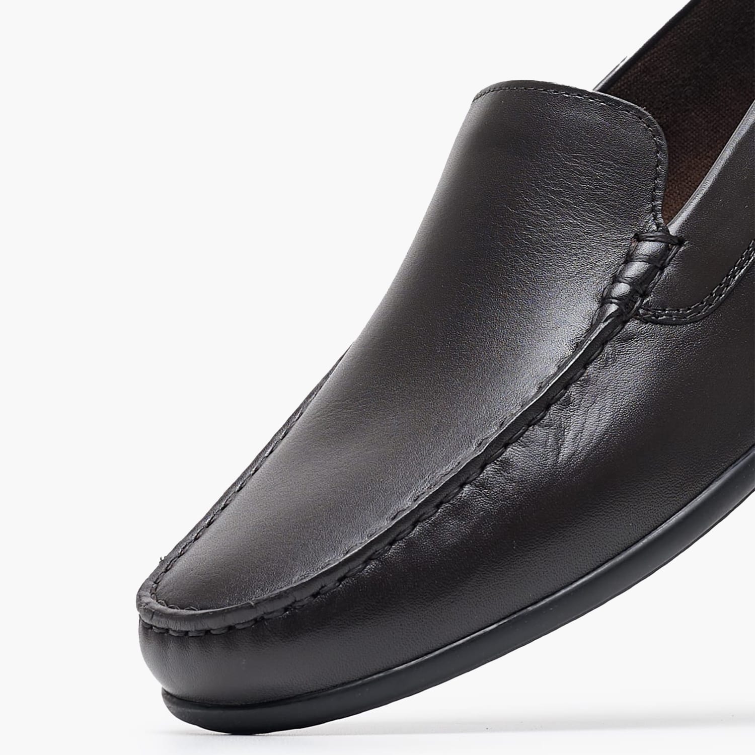 Men Moccasins Ascanio.Moc Brown Leather Geox