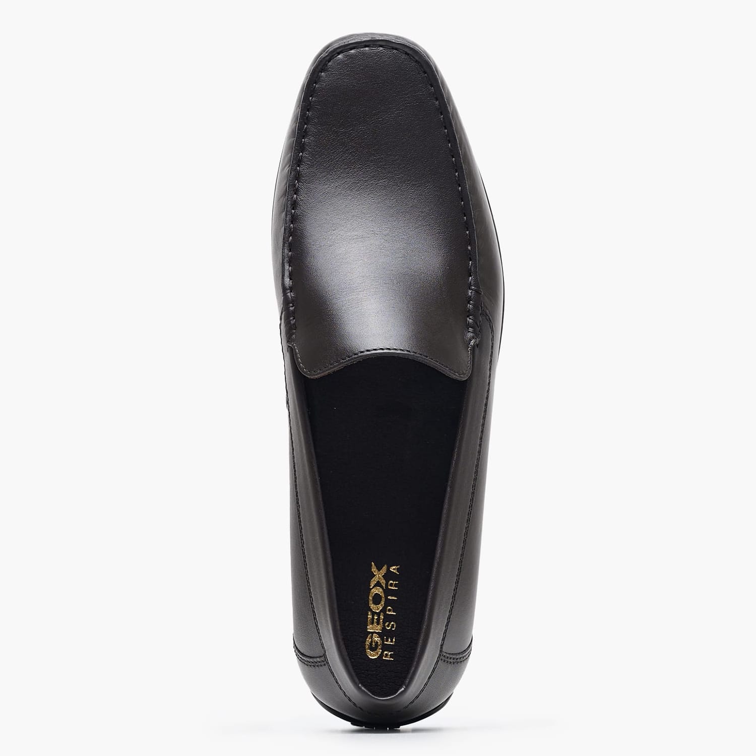 Men Moccasins Ascanio.Moc Brown Leather Geox Men Moccasins Ascanio.Moc Brown Leather Geox