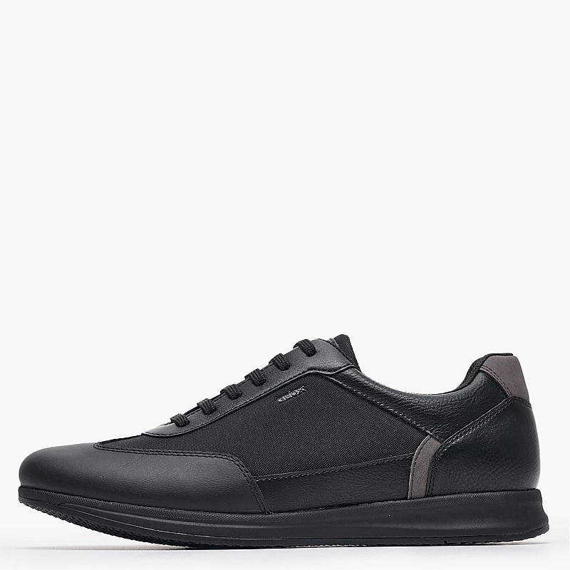 Ανδρικά Παπούτσια Casual Avery.C Μαύρο ECOleather Geox