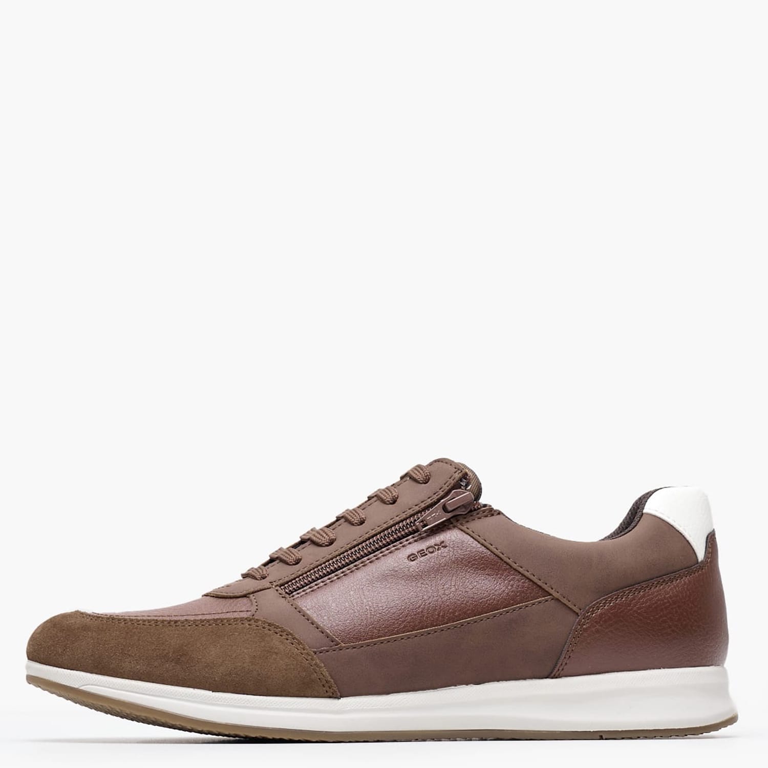 Ανδρικά Παπούτσια Casual Avery.Nbk Ταμπά Δέρμα Νούμπουκ Geox