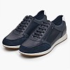 Ανδρικά Παπούτσια Casual Avery.Tumb Μπλε ECOleather Geox Ανδρικά Παπούτσια Casual Avery.Tumb Μπλε ECOleather Geox