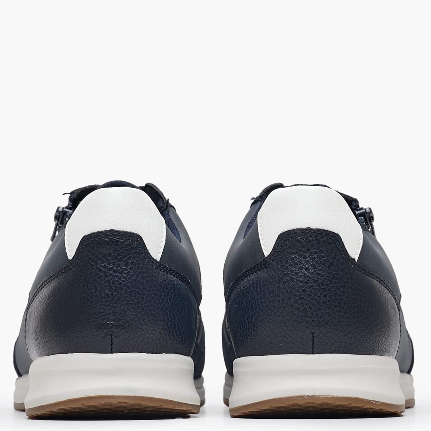 Ανδρικά Παπούτσια Casual Avery.Tumb Μπλε ECOleather Geox Ανδρικά Παπούτσια Casual Avery.Tumb Μπλε ECOleather Geox