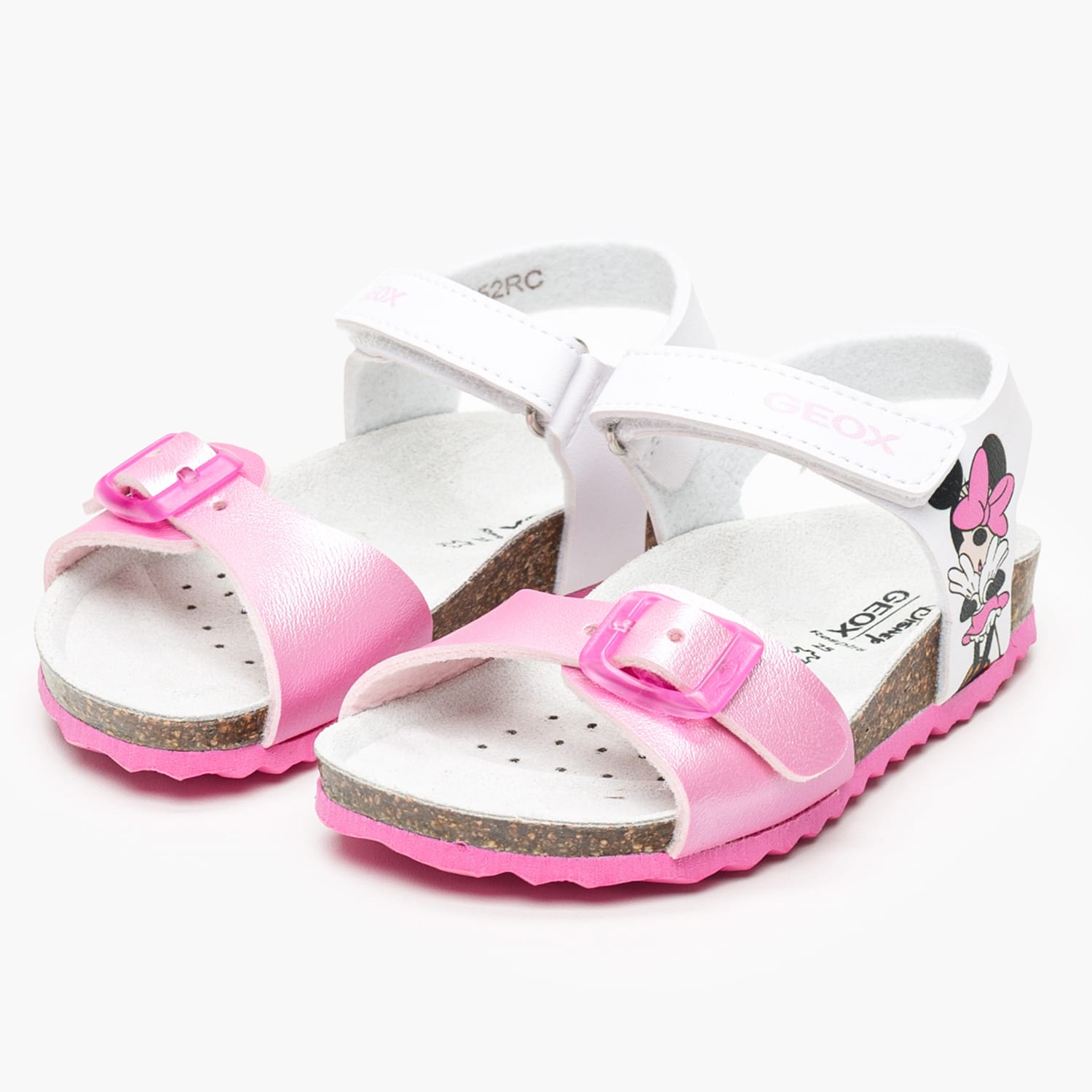 Kids Flip Flops & Sandals B.Chalki Pink ECOleather Geox