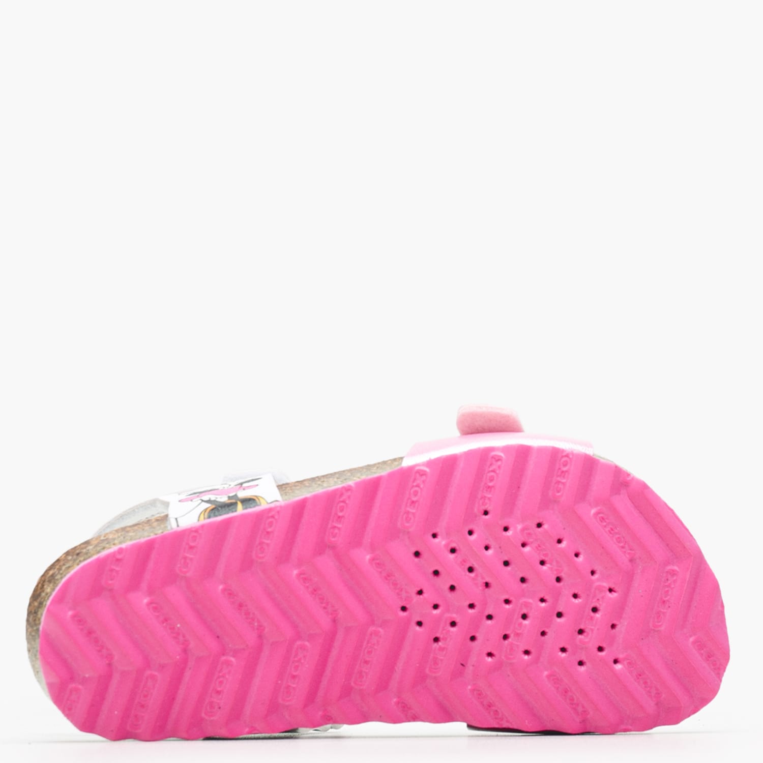 Kids Flip Flops & Sandals B.Chalki Pink ECOleather Geox